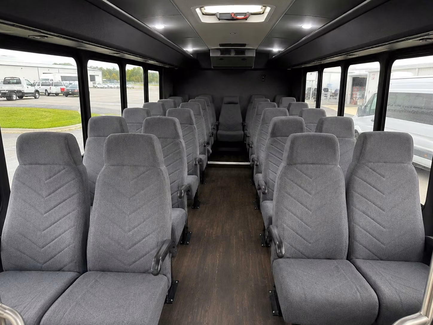 20 passenger minibus inside