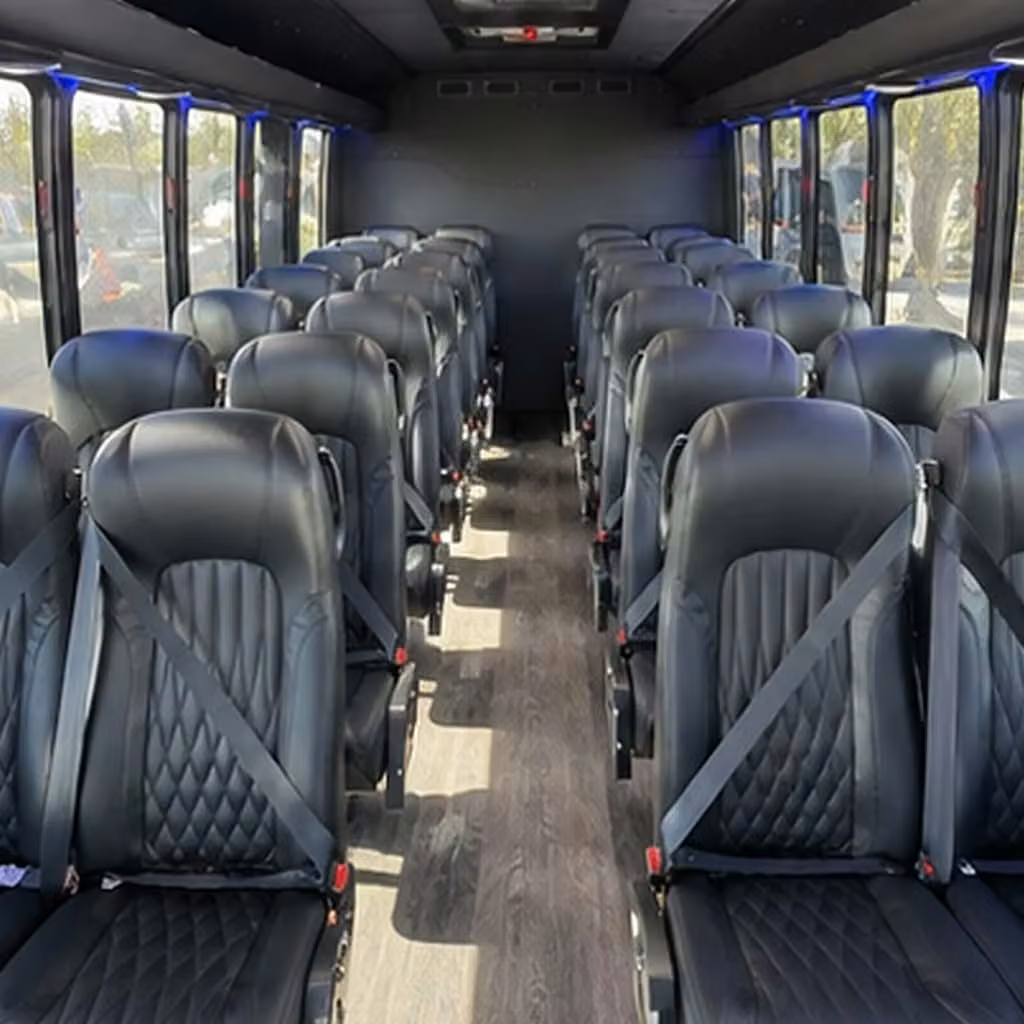 bellevue 25 passenger minibus rental