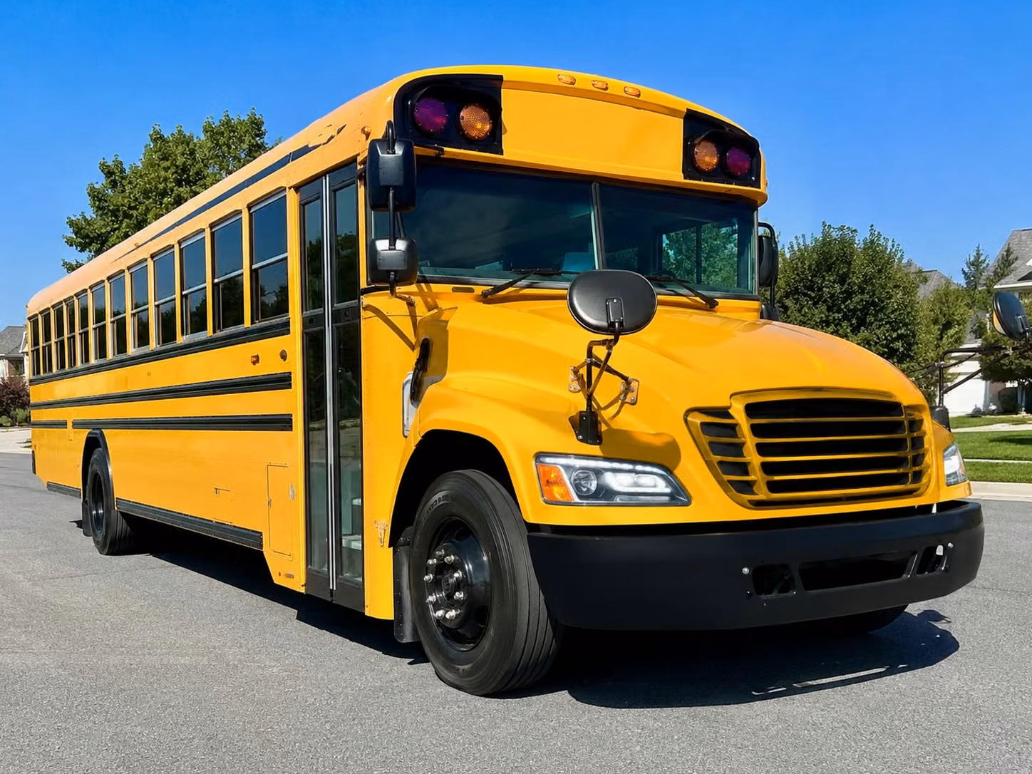 bellevue school bus rental