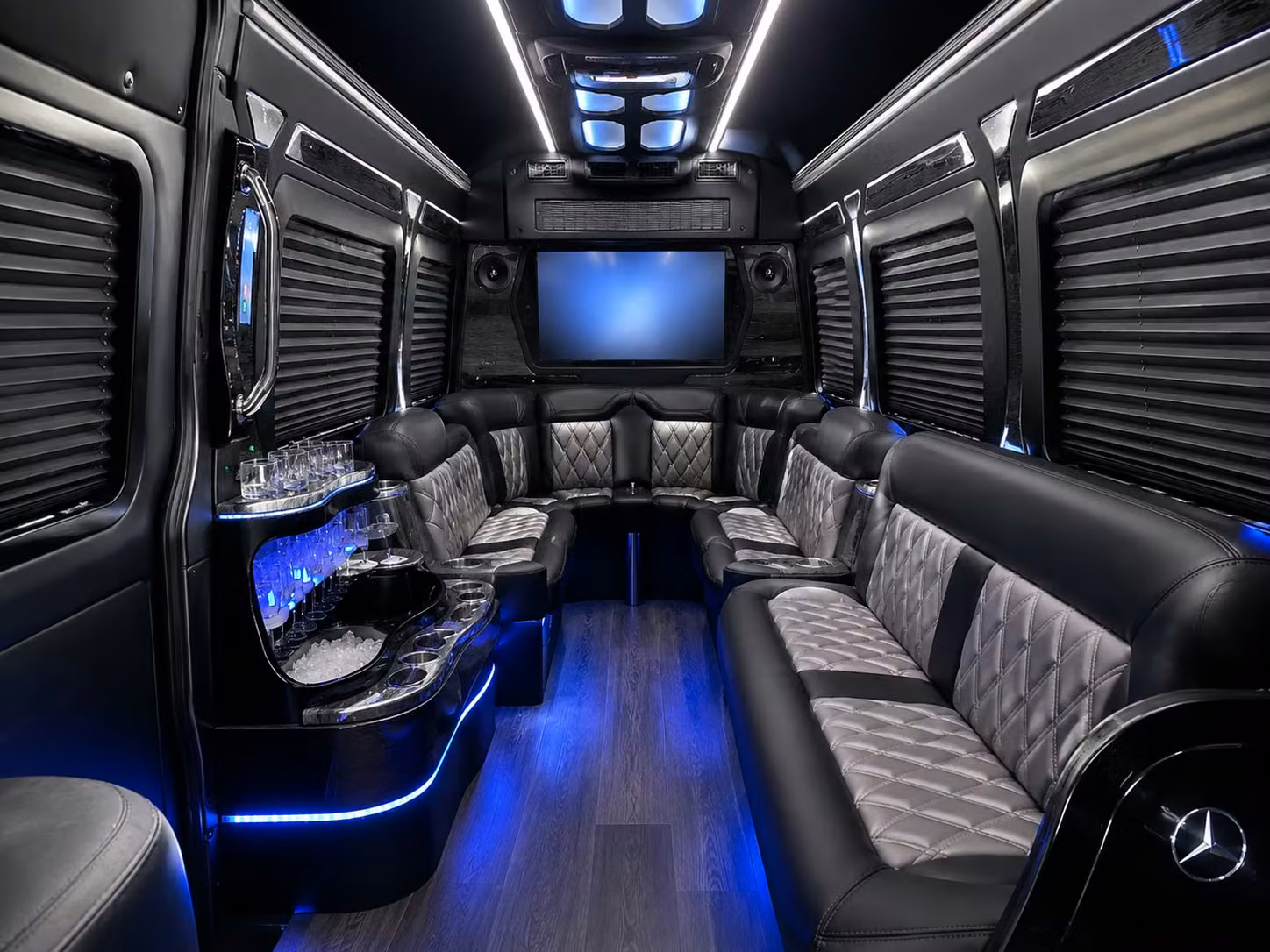 bellevue sprinter van rental with driver