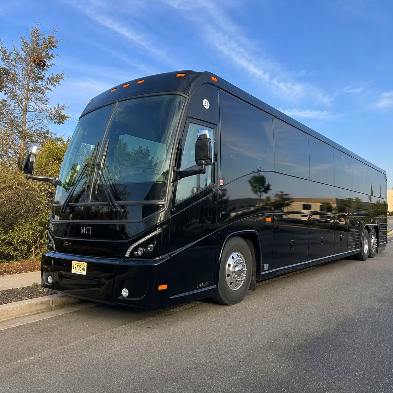 need a long distance bus for a corporate group sports team or school trip from bellevue