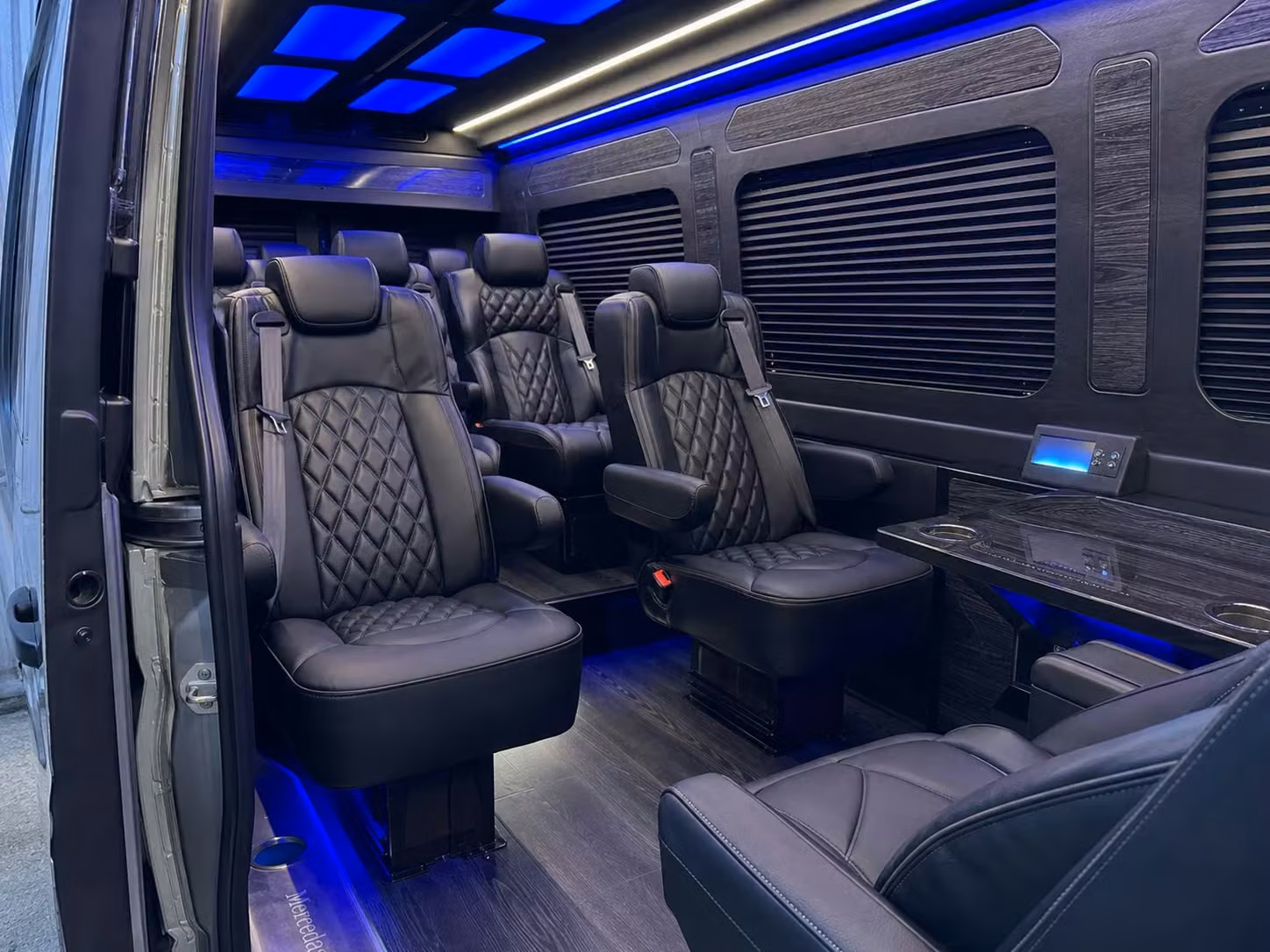 sprinter van transportation for groups and events across bellevue